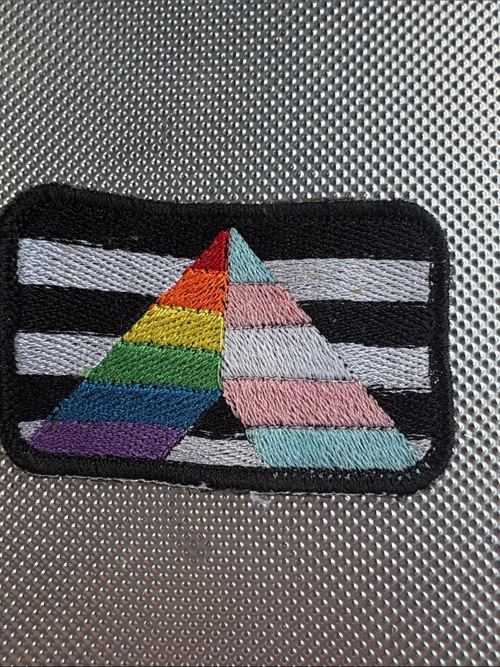 Sew on ally patch